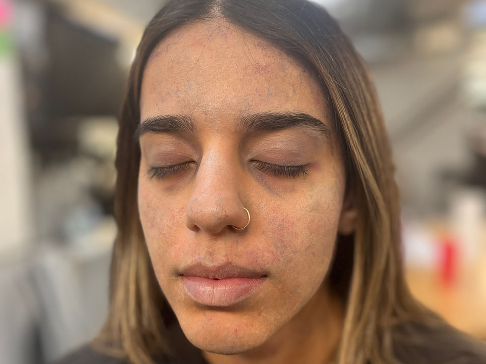 Hand-painted Corpse Makeup