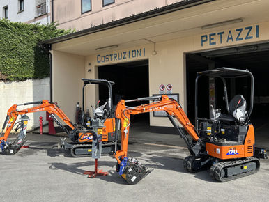 NEW HITACHI MODEL ZX 17 U-6 MINI EXCAVATORS