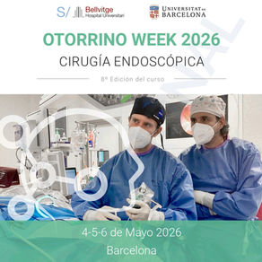 OtorrinoWeek 2026 – Curso de Cirugía Endoscópica de Oído, Senos Paranasales y AOS
