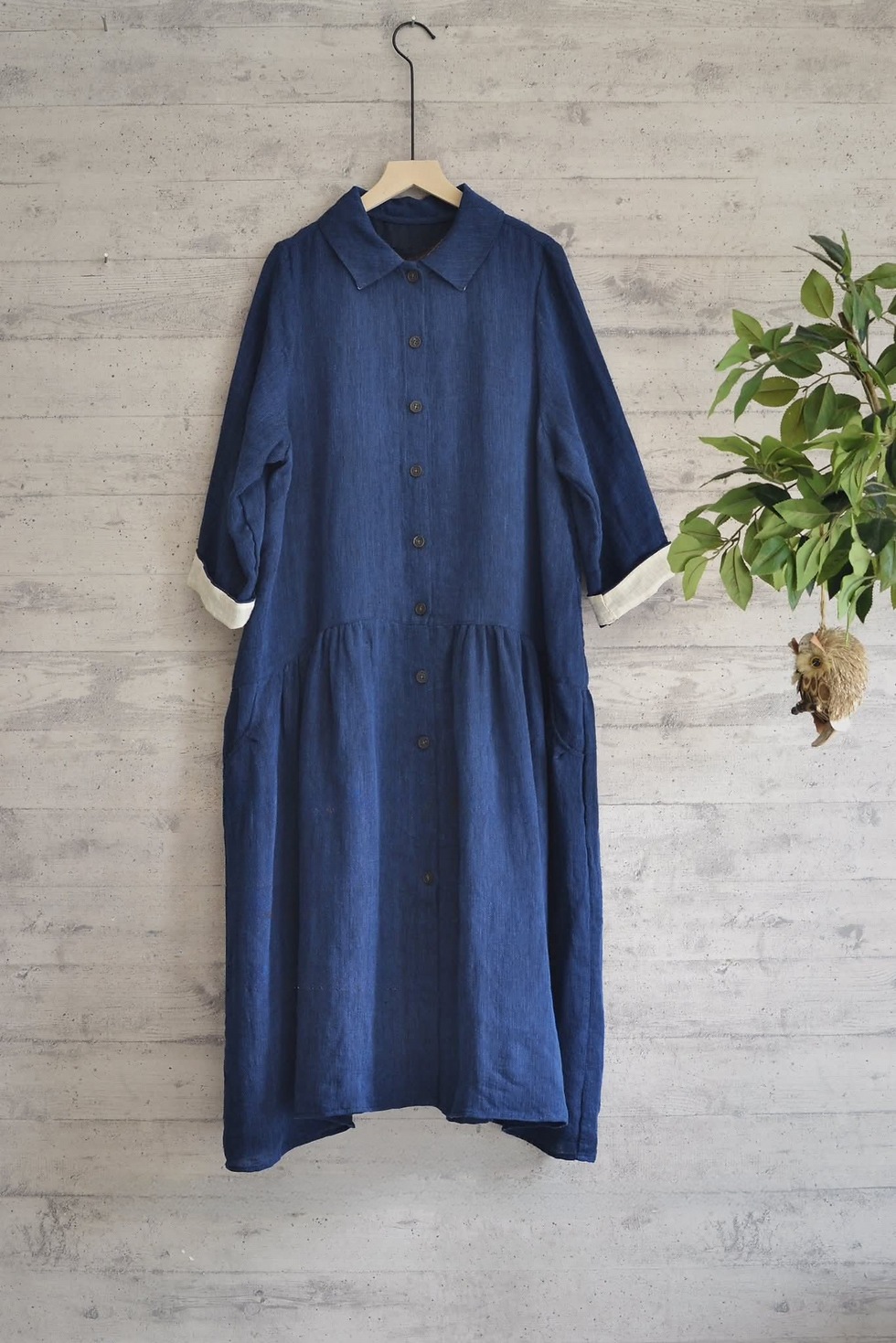 LAZULI LINEN DRESS