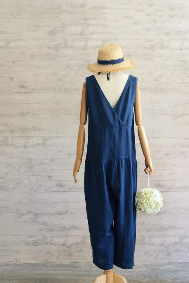 Thumbnail: KENZIE LINEN JUMPSUIT