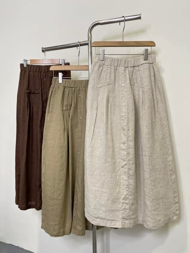 QUINN LINEN SKIRT 