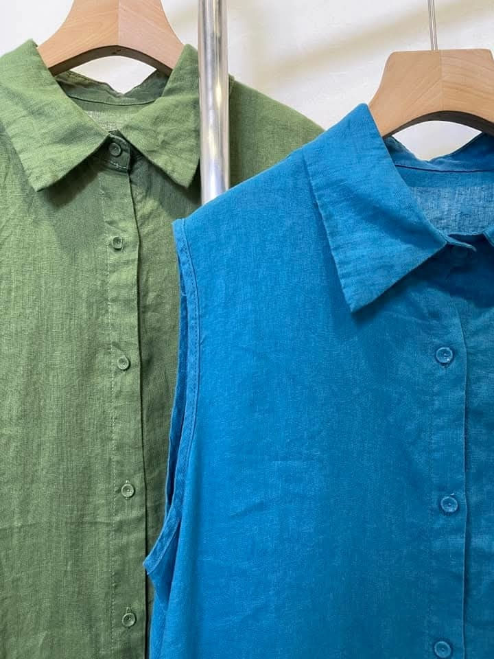 Thumbnail: ADELINA LINEN DRESS