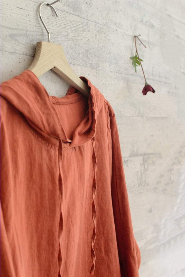 Thumbnail: LENNON LINEN HOODIE SHIRT