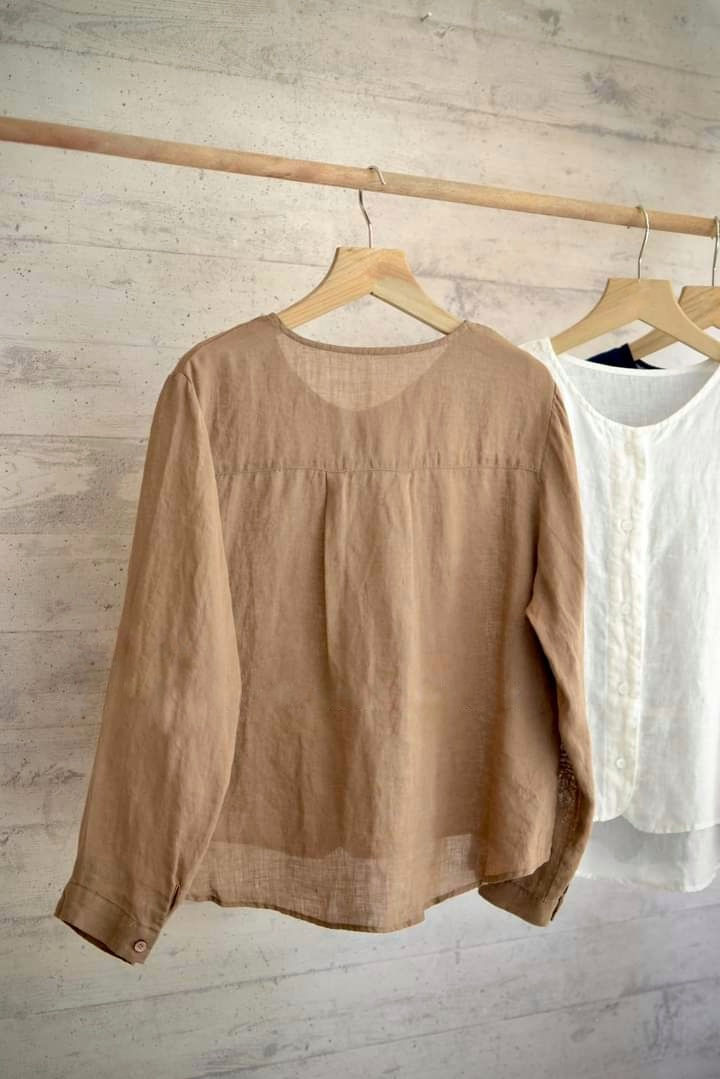 Thumbnail: MEREDITH LINEN SHIRT 