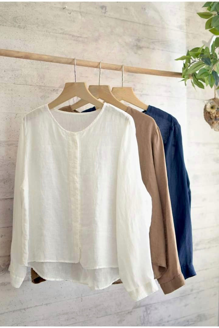 Thumbnail: MEREDITH LINEN SHIRT 