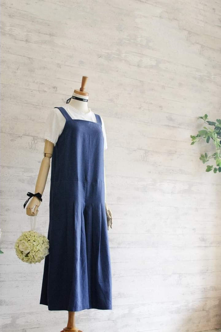 Thumbnail: THEA LINEN JUMPSUIT