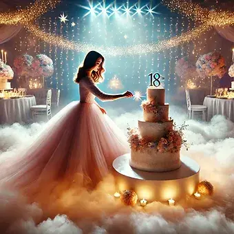 Miniatura: Taglio Torta Scenografico