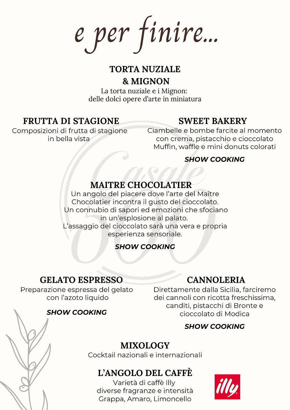 Miniatura: Location e Menù | 2026 *