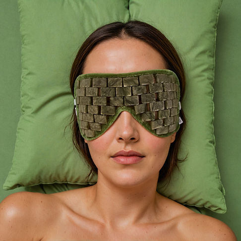 jade cooling eye mask