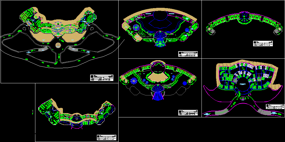 Complete autocad projects