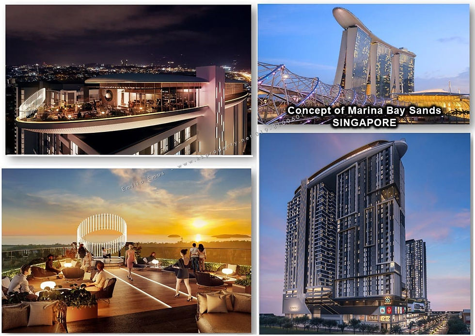 Comparison with Marina Bay Sand