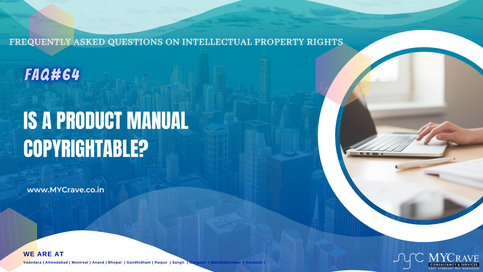 Is a productmanual copyrightable?