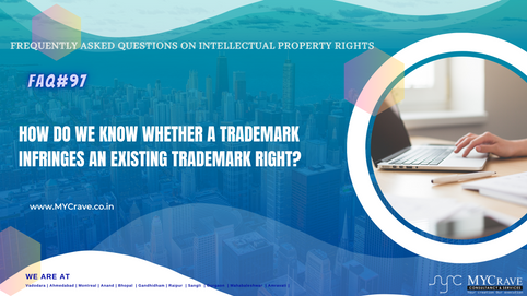 How do we know whether atrademark infringes an existing trademark right?