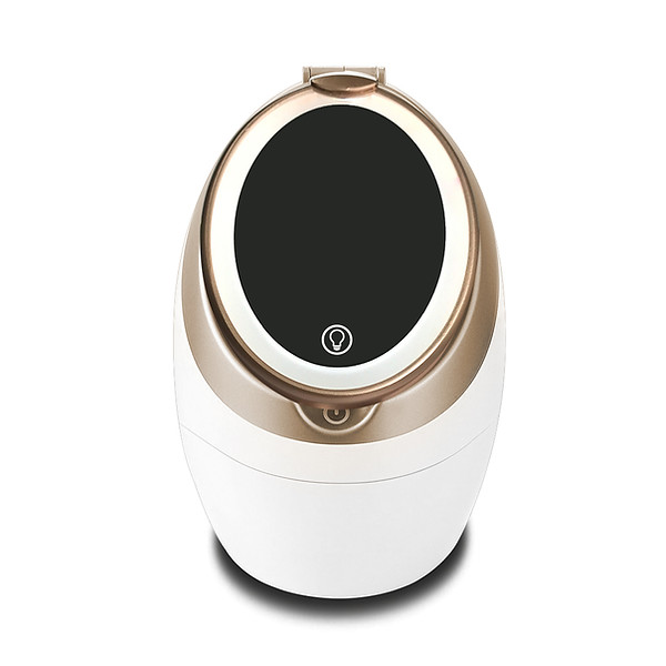 This is a facial steamer for you to steam your face to open pores. so better absorption for the skin care that follows.