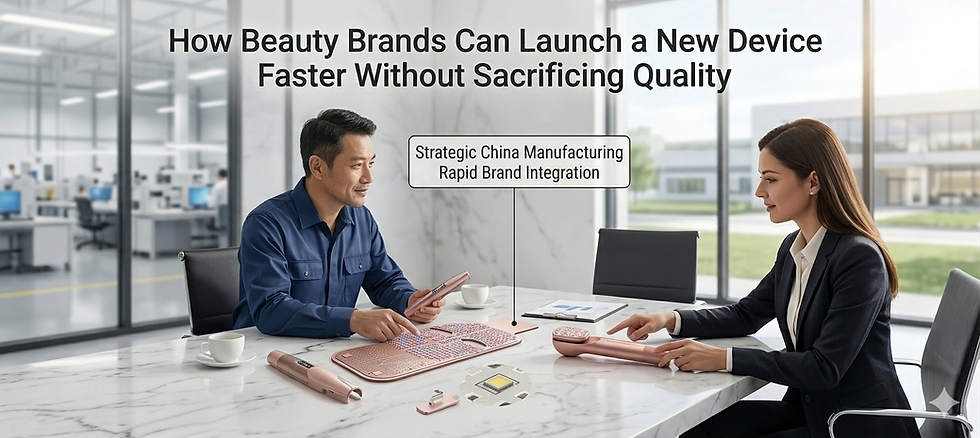 How Beauty Brands Can Launch a New Device Faster Without Sacrificing Quality