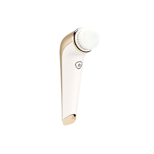 This is a multi-functional facial cleansing brush that can blend makeup, deep cleanse, and exfoliate