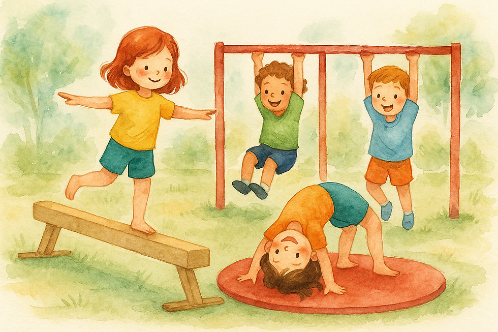 Temel Cimnastik Hareketleriyle Denge Gelişimi