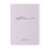 Miniaturbild: Bismillah Softcover Notizbuch - Lavender