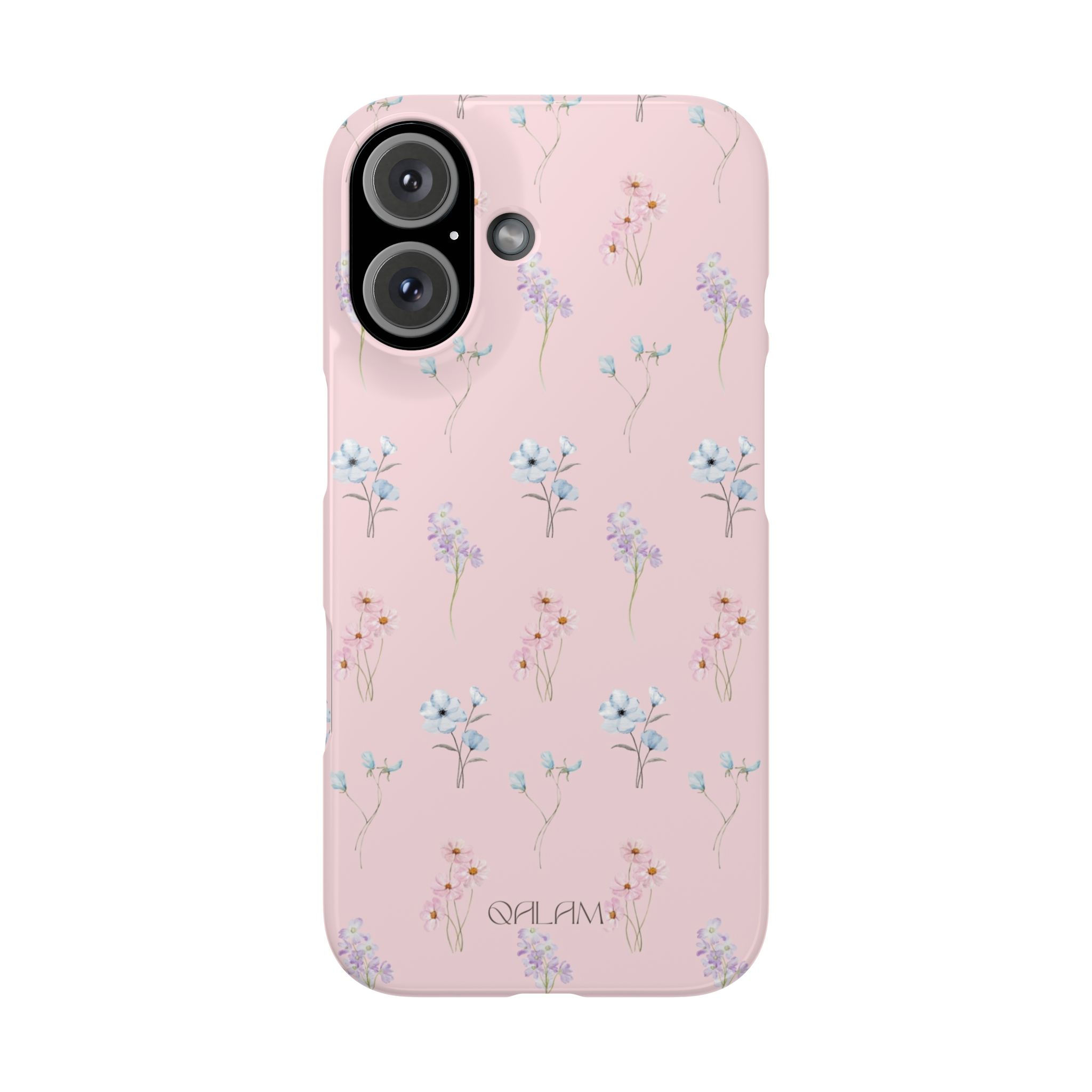 Floral Handyhülle - Deep Blush