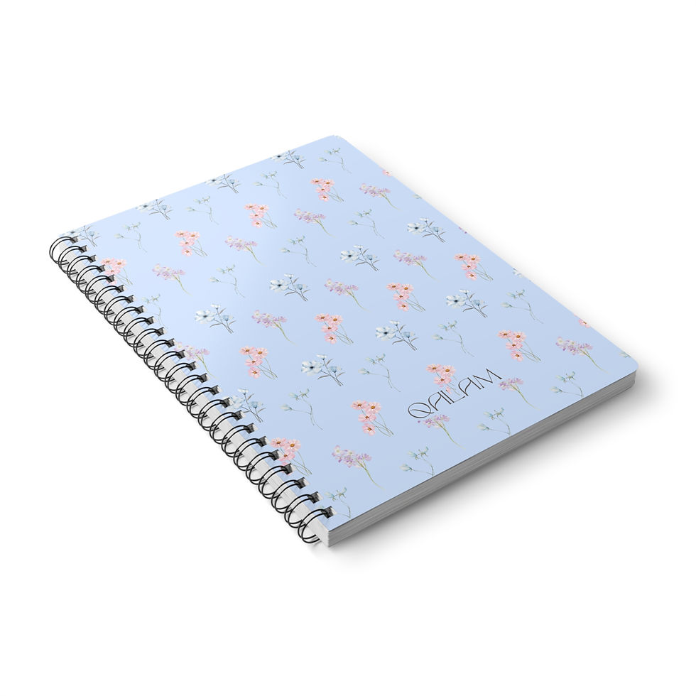 Miniaturbild: Floral Ringnotizbuch - Dawn