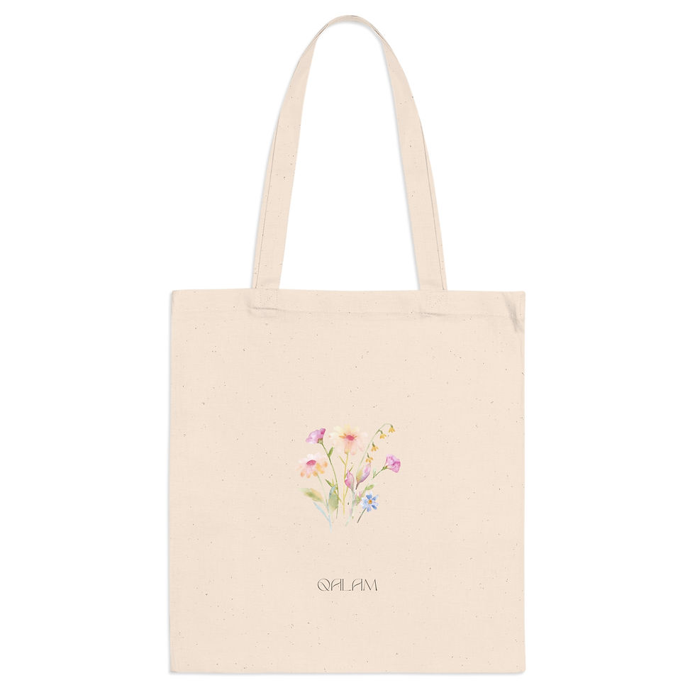 Miniaturbild: Blooming Tote Bag - White oder Natural