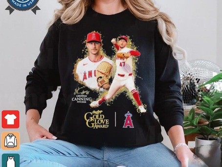Original Griffin Canning Los Angeles Angels Gold Glove Award Finalist 2024 T shirt
