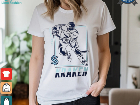 Seattle Kraken Starter Player Grid T Shirt