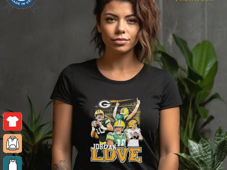 Official Jordan Love Green Bay Packers Notorious Shirt