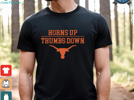 Texas Longhorns Football Horns Up Thumbs Down NCAA t shirt