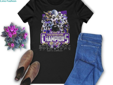 JMU 2024 Boca Raton Bowl Champions Limited 2D T Shirt
