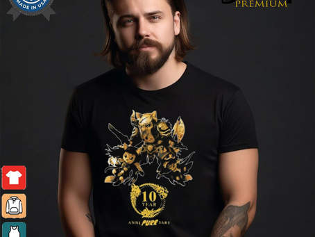 10 Year Anni Purr Sary 2024 Shirt