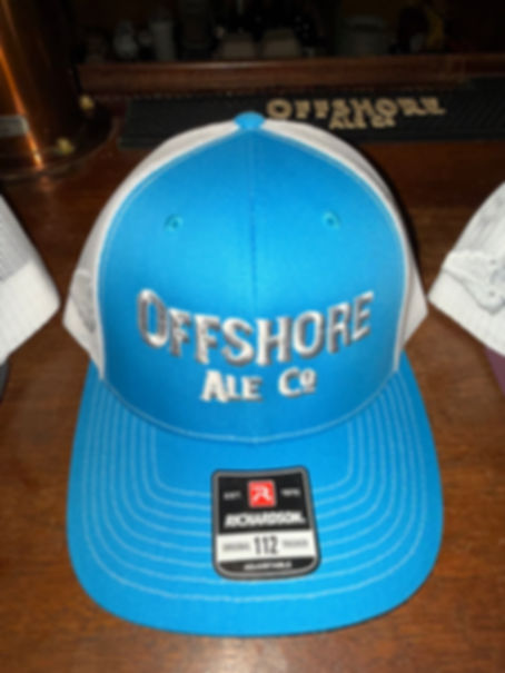 Baseball hat adjustable - light blue front