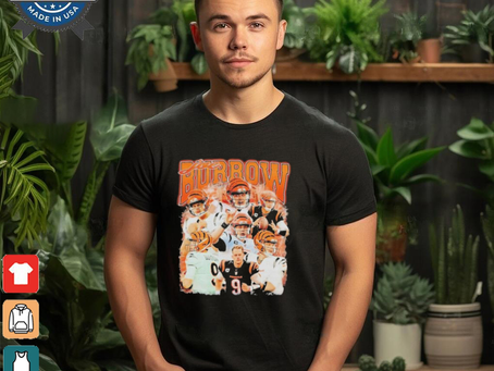Joe Burrow Cincinnati Bengals Football T Shirts