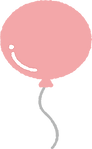 風船ピンク