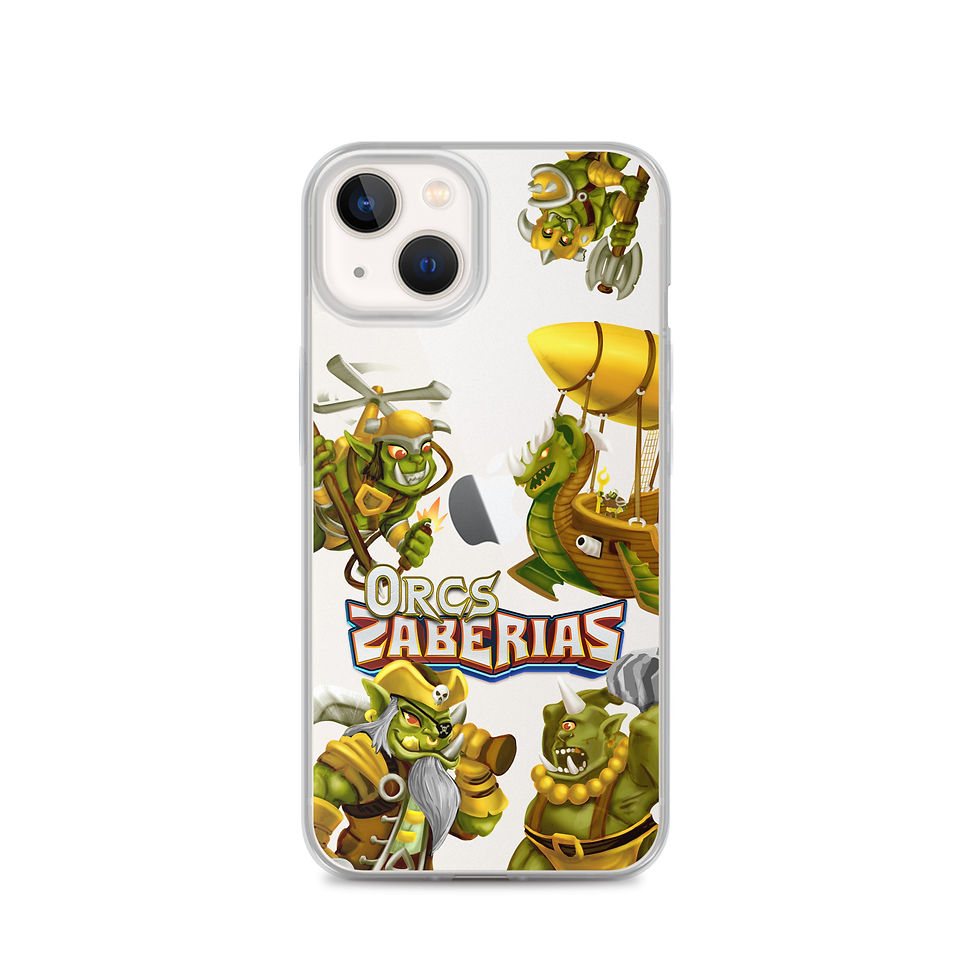 Thumbnail: Zaberias Orcs Clear iPhone Case