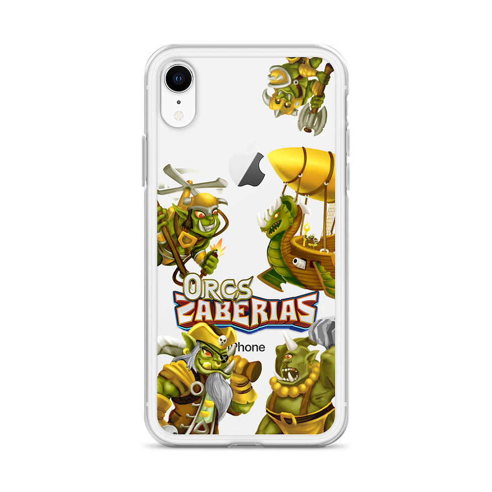Thumbnail: Zaberias Orcs Clear iPhone Case