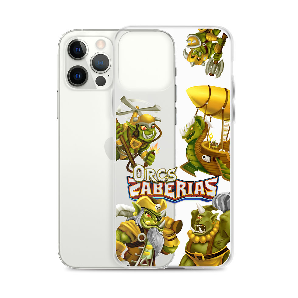 Thumbnail: Zaberias Orcs Clear iPhone Case