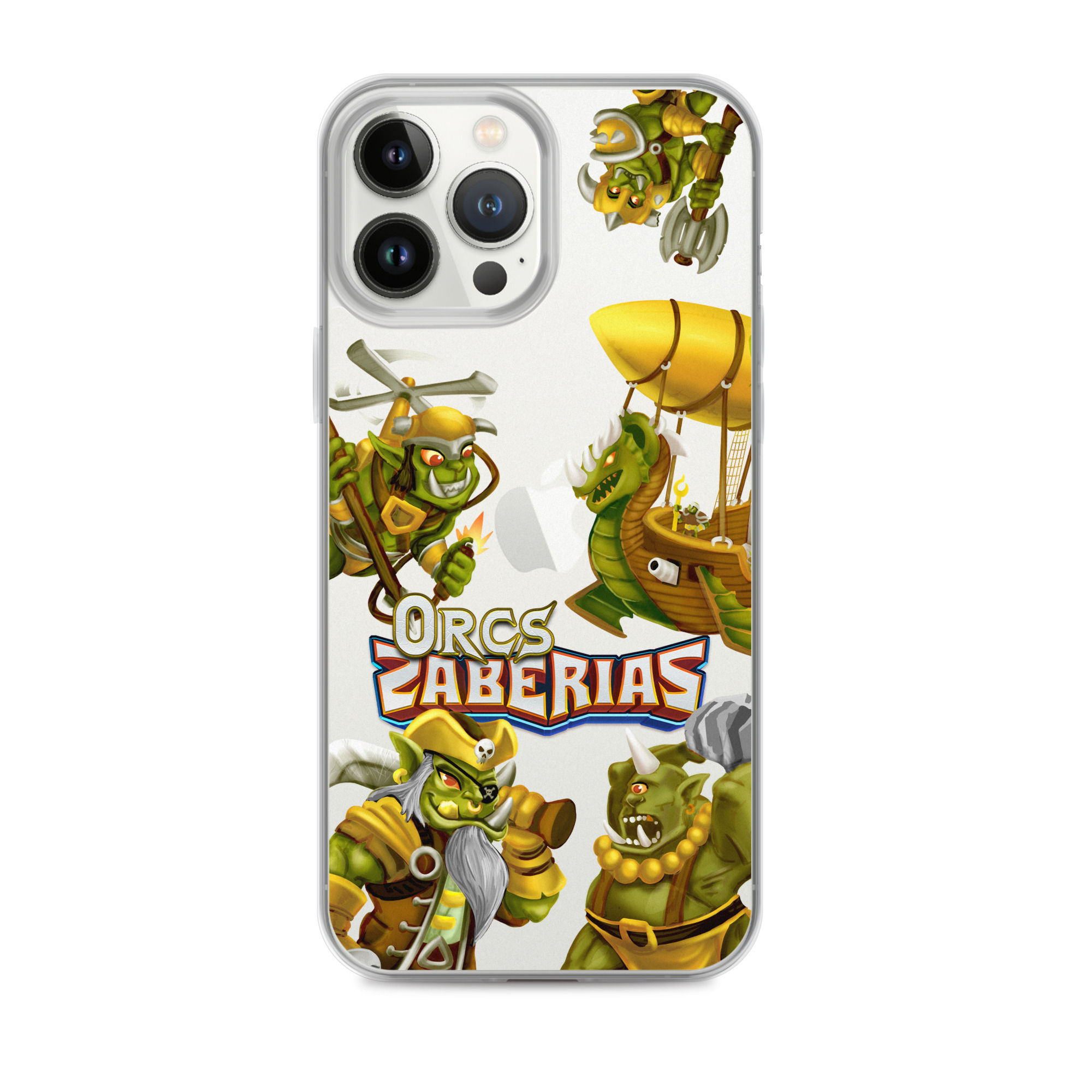 Zaberias Orcs Clear iPhone Case