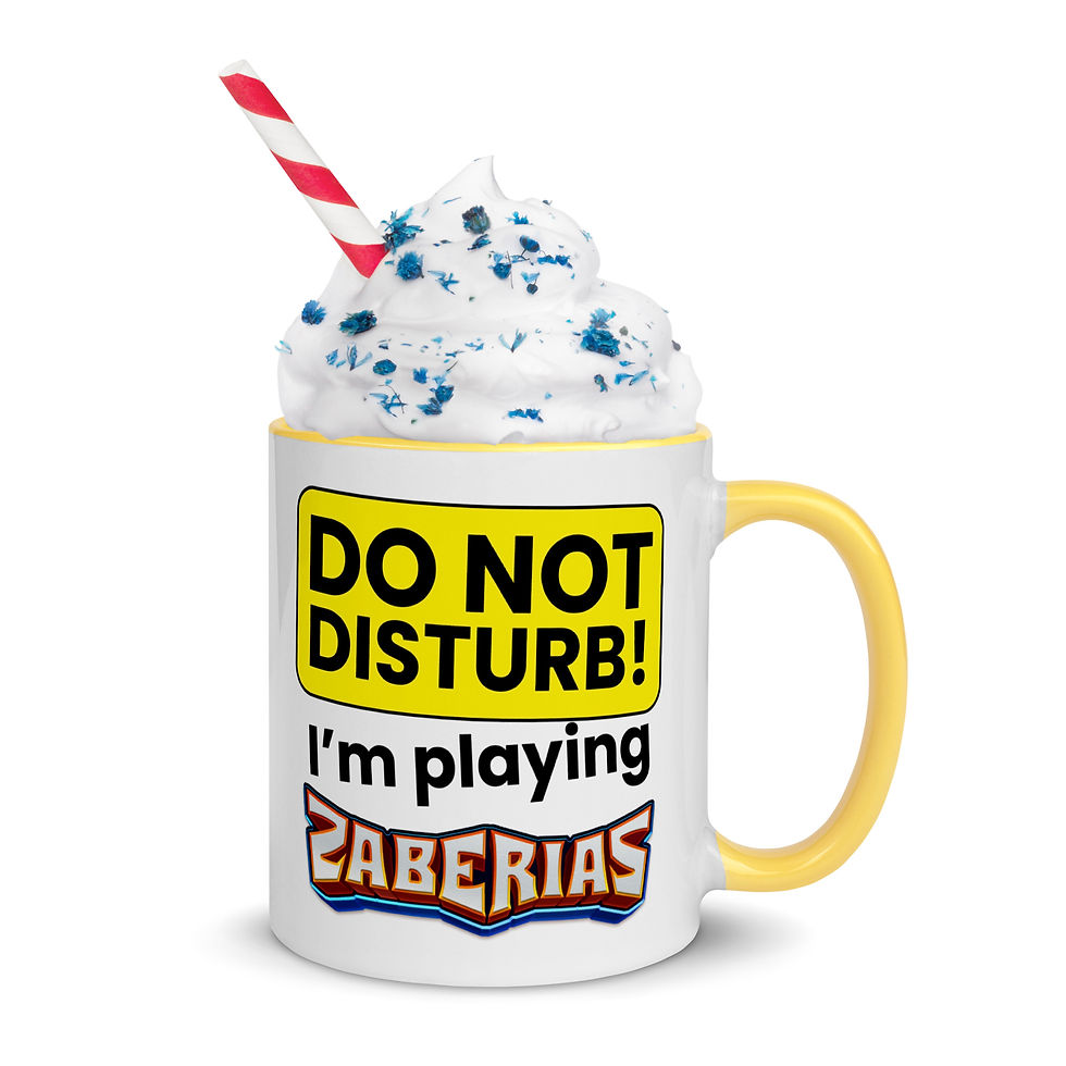 Thumbnail: Do not Disturb! I'm playing Zaberias Mug with Color Inside
