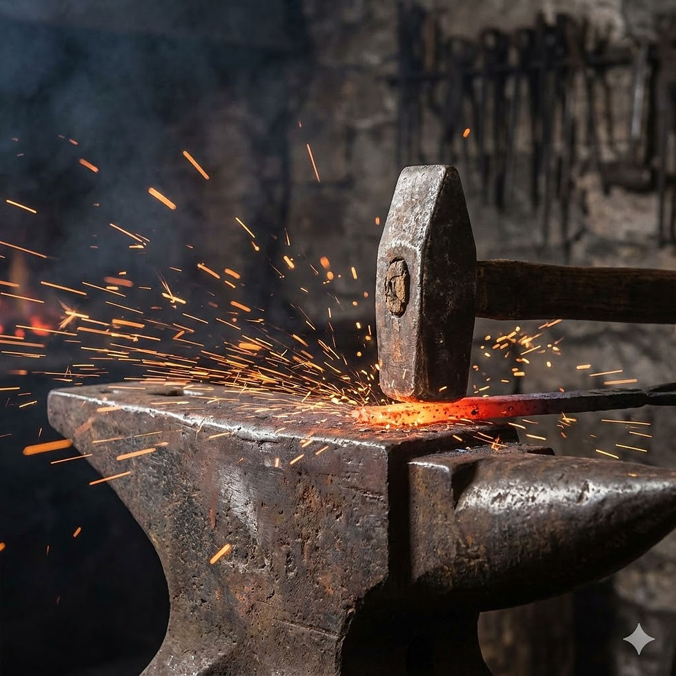 🧬🏭 Industry 4.0: When factories begin to think for themselves. Imagine standing in a foundry in Sheffield, England, 1850. The air is thick with coal smoke. The noise of steam hammers is deafening. Men with blackened faces wrestle molten steel, risking their lives for pennies. Production is an act of brute force. Every nail, every rail, every beam is born from heat, danger, and exhaustion. If a machine breaks, the factory stops for days. If a defect is found, thousands of products are scrapped. Now, fast forward to today. You stand in a "Dark Factory" in Germany. The lights are off because the robots don't need to see. There is no noise, only the soft hum of servos. In the cloud, a "Digital Twin"—a perfect virtual replica of the factory—simulates a production run 1,000 times before a single physical motor moves. The factory predicts a bearing failure three weeks in advance and orders its own replacement part. This transformation is the shift from Mechanization to Cognition. It is the story of how we taught machines not just to move, but to think. But as the "Lights Out" factory becomes reality, we face a social question: If machines make everything, what is left for the human hands to do? This is the chronicle of the Iron Mind.