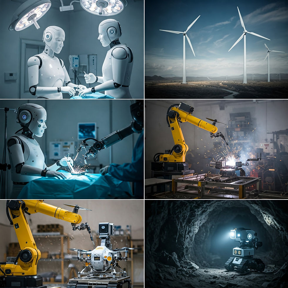 Diverse Applications: Robots in Action