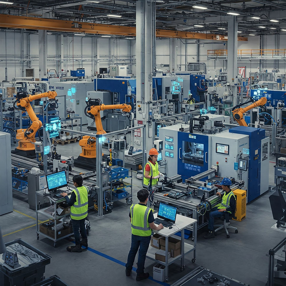 The AI Factory: Remodeling Manufacturing from the Ground Up