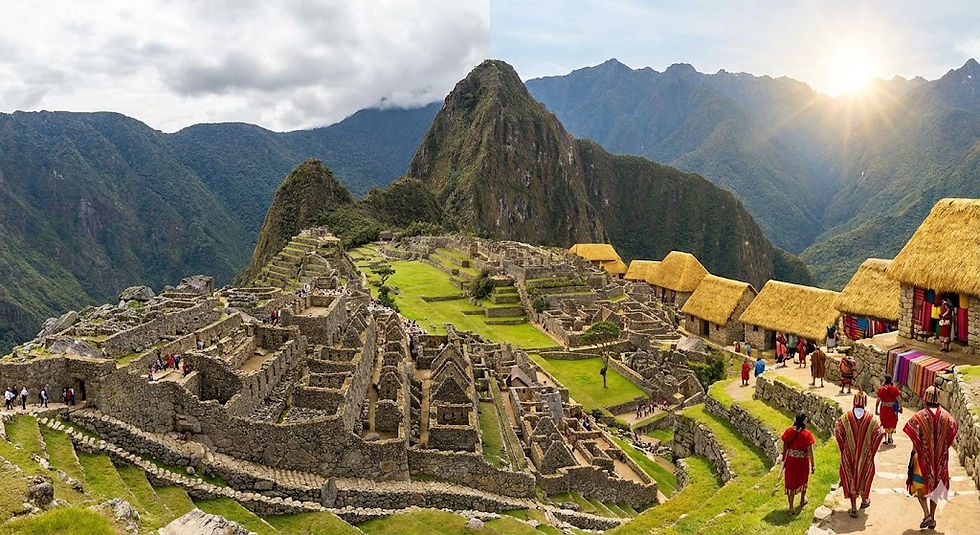 💡 The Light: Bridging the Emotional Gap AI is acting as a "Time Telescope," bringing the distant past into sharp focus. Neural Colorization (DeOldify & Palette): Models trained on millions of modern images learn that "grass is usually green" and "sky is blue." But they go deeper—they analyze textures to guess the fabric of a Victorian dress or the skin tone of a soldier, restoring dignity to historical figures. Digital Reconstruction of Ruins: Architects used to spend months drawing "artist impressions." Now, AI analyzes the remaining geometry of a ruin (like Pompeii) and mathematically predicts the missing columns and roofs with 95% structural accuracy. FPS Boost (Frame Interpolation): AI takes choppy silent films from the 1920s (15 frames per second) and generates new frames to make them smooth 60 FPS videos. We can see Chaplin move as naturally as a modern actor.