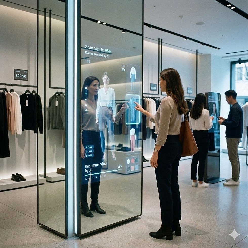 3. 🏷️ The Return of the Bazaar (Dynamic Pricing) For 150 years, the price tag was sacred. $5 was $5. The Shift: Algorithmic Pricing. Fluidity: Airlines and Uber started it. Now, retail follows. AI analyzes demand, inventory, and competitor prices in milliseconds. The price of a toaster might change 10 times a day. Personalized Pricing: (Controversial) AI might offer you a discount because it knows you are hesitant, but charge your neighbor full price because it knows they are desperate. We are returning to the Bazaar—the price depends on who you are. 4. 🔮 Anticipatory Shipping The ultimate friction is the time between "I want it" and "I have it." The Shift: Predictive Logistics. The Concept: The AI knows you buy detergent every 4 weeks. It knows you buy a new thriller novel every November. The Action: It moves these items to a truck parked in your neighborhood before you open the app. When you click buy, it arrives in 15 minutes. The Future: "Zero-Click Ordering." The system just sends you what you need. You only interact with the store to return items you didn't want. Shopping becomes a utility, like water.