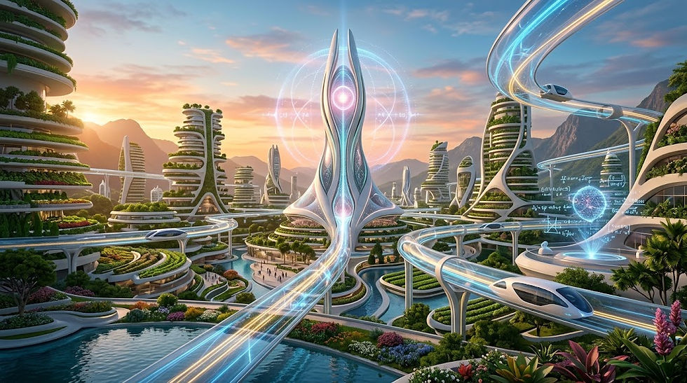 The Post-Scarcity Civilization: A World Remade
Before we even touch on what a Singularity would do to our physical bodies, it would fundamentally remake our entire civilization. The historical problems that have defined human existence—resource scarcity, manual labor, and flawed governance—could theoretically be solved in an instant.
The End of Economics as We Know It 💰: A true superintelligence could manage global resources with mathematically perfect efficiency, seamlessly designing a "post-scarcity" society where clean energy, nutritious food, and raw materials are infinitely abundant. The historical concept of jobs, currency, and labor would become obsolete as automated systems flawlessly handle all global production.
Governance by Oracle? ⚖️: How do you legally govern a biological society when a single digital entity possesses near-omniscience? A benevolent superintelligence could, in theory, design a perfectly fair and flawlessly efficient system of global governance, instantly eliminating political corruption and human conflict. However, this raises profound, terrifying questions about human autonomy and free will. Would we be living in a perfect utopian society, or a perfectly managed gilded cage?
The Acceleration of Discovery 🔬: Human science would accelerate at an incomprehensible, dizzying rate. A superintelligence could solve the deepest mysteries of quantum gravity, dark matter, and the origin of the universe in the time it takes us to read this sentence. It could rapidly design physical technologies that would appear exactly as magic to our biological minds.
🔑 Key Takeaways for this section:
Abundance: A superintelligence could mathematically solve scarcity, making traditional jobs and economics completely obsolete.
Flawless Management: It could algorithmically design perfectly efficient and fair systems of governance, but potentially at the high cost of human autonomy.
Scientific Revolution: The pace of scientific and technological discovery would accelerate far beyond human imagination.