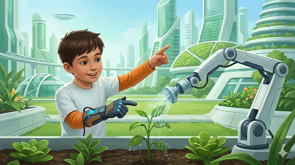 🛡️ The Protocol: The 3 Rules of "AI Parenting"  At AIWA-AI, we believe in raising "AI Pilots," not "AI Passengers." Here is our "Protocol of Growth."      The "Co-Pilot" Rule: Never let the AI drive the car alone. Wrong: "ChatGPT, write my history paper." Right: "ChatGPT, quiz me on World War II facts so I can write my paper better." Teach your child: AI is a teammate, not a servant.    The "Truth Detective" Game: Remind them that the "Magic Parrot" sometimes hallucinates (lies). Make it a game: "Let's ask the AI a question, and then let's go to the library or Google to see if it told the truth." This builds critical thinking.    The "Secret Code" (Safety): With the rise of voice cloning, bad strangers might use AI to sound like you on the phone. Family Rule: Establish a "Secret Password." If "Mom" calls from a strange number asking for help, the child must ask: "What is the secret code?" If the voice doesn't know, it's an AI fake.    🔭 The Horizon: The Centaur Generation  We are not raising children to compete against machines. We are raising them to collaborate with them.  We envision the "Centaur." In mythology, a Centaur (half-human, half-horse) is stronger than a human and faster than a horse. The child of the future will use AI to amplify their creativity. They won't just paint a picture; they will direct a symphony of algorithms to build a world. But the vision, the heart, and the ethics must come from the child.  Our job is to protect that human spark so the machine has something worth amplifying.