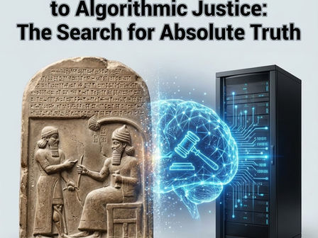 💡 AiwaAI Perspective "Justice has long been an imperfect reflection of those in power—often swift, brutal, and dependent on the mood of the King. From the stone pillars of Babylon, we have strived to build a system where the law applies equally to all. We believe that AI offers the promise of the ultimate 'Blindfold'—a justice system that judges actions, not appearances or bank accounts. However, while code can deliver perfect logic, only a human can grant mercy. The future of law lies in using AI to find the truth, while keeping the human heart to weigh the consequences."