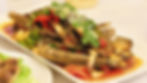 F16. Razor clams with chilli Sichuan 