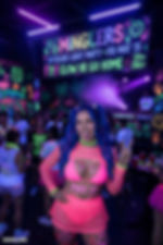 UV LIGHT GLOW PARTY